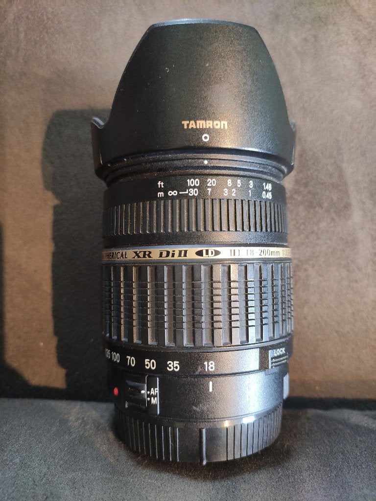 Tamron AF 18-200mm f/3.5-6.3 XR Di II LD voor Canon, Ophalen of Verzenden, Gebruikt, Canon