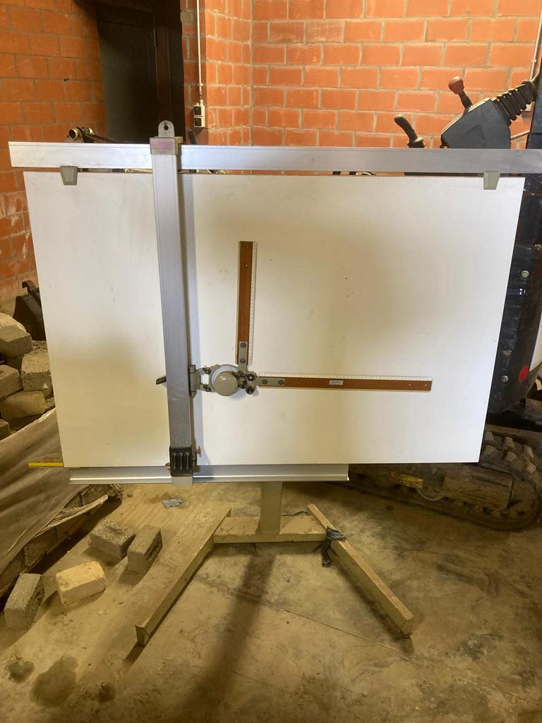 Tekentafel, Doe-het-zelf en Bouw, Tekentafels, Ophalen, Gebruikt