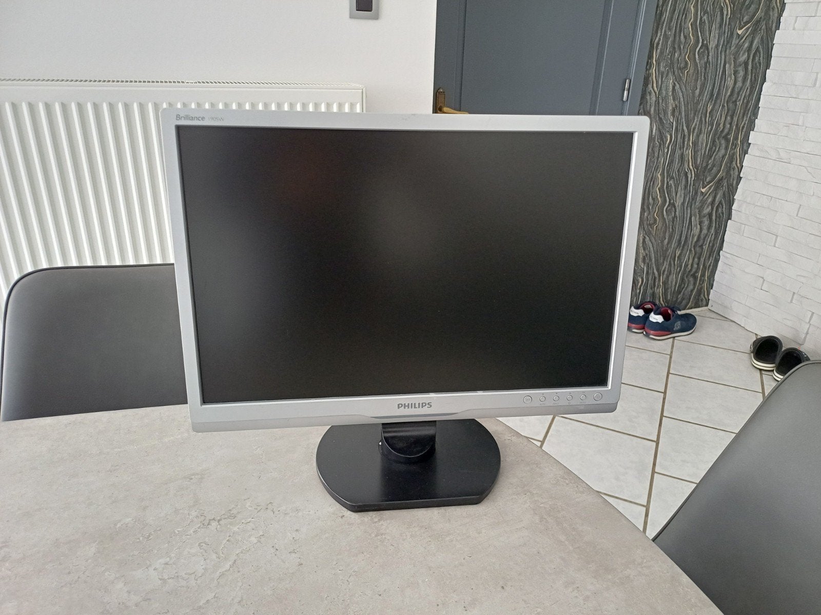 Écran PC philips Brilliance 190SW, Informatique & Logiciels, Enlèvement