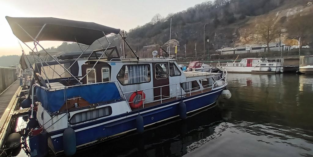 Vedette hollandaise habitable 9,9m, Sports nautiques & Bateaux, Bateaux à moteur & Yachts à moteur, 30 à 50 ch, Diesel, Acier