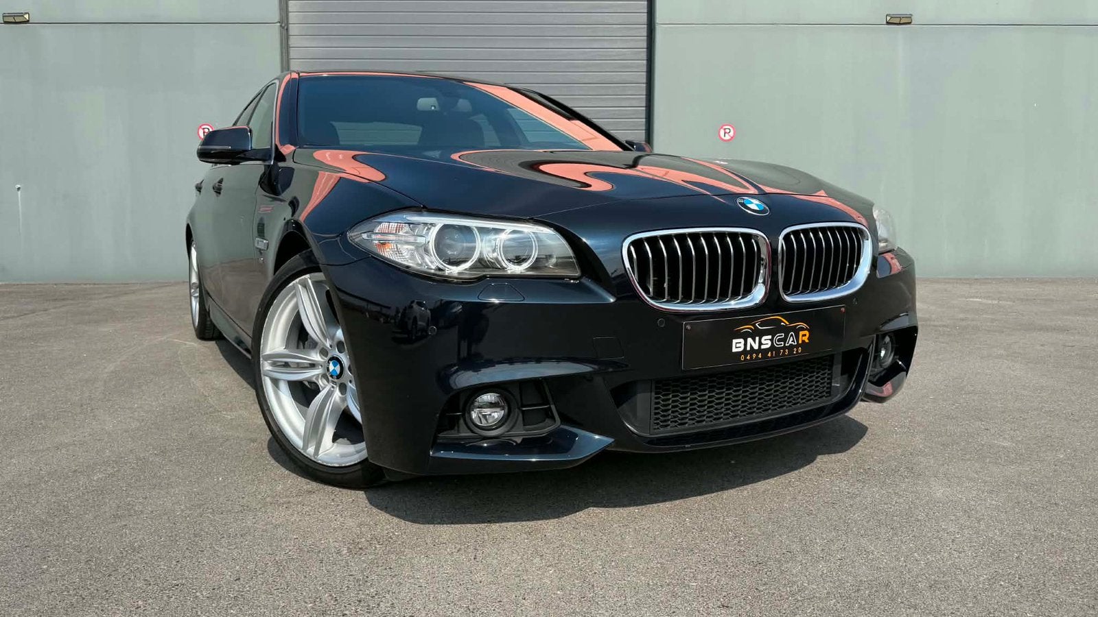 Bmw serie 5 pack M, Autos, Euro 6, Noir, 5 portes, Automatique