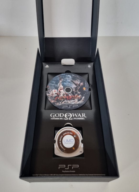 God of war chains of olympus press kit, Games en Spelcomputers, Ophalen of Verzenden, Zo goed als nieuw