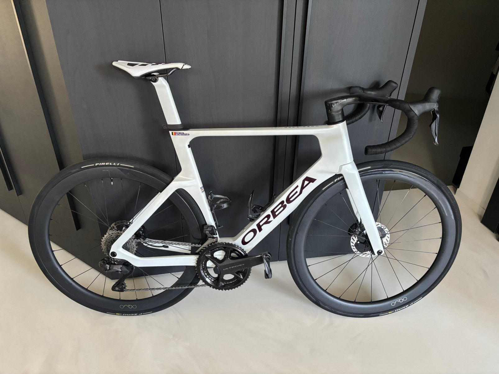 Orbea orca aero 12 maanden oud (maat 55 - L), Ophalen, Zo goed als nieuw