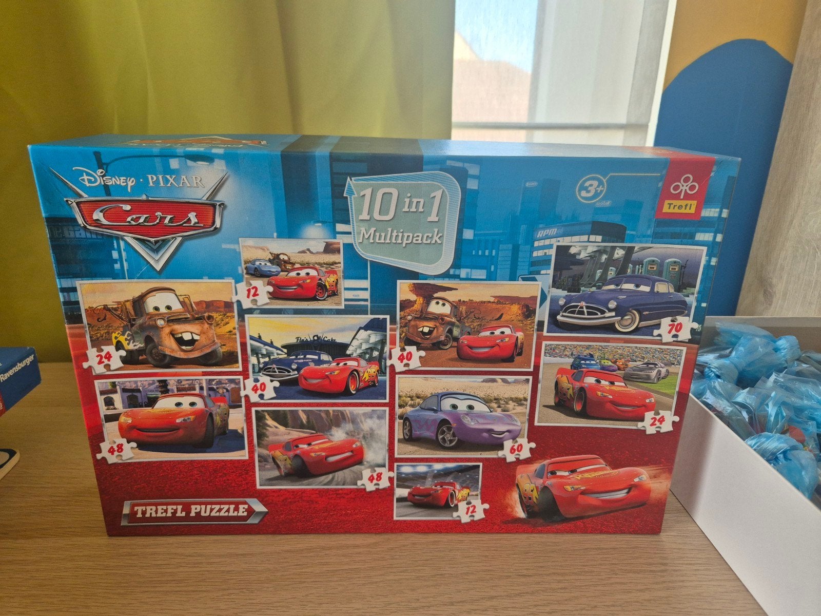 10 puzzels in 1 Cars, Enfants & Bébés, Jouets | Puzzles pour enfants, Enlèvement ou Envoi