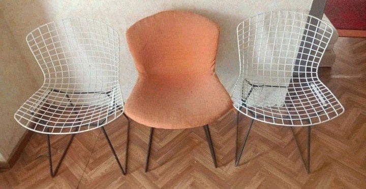 Chaise vintage bertoia knoll année 70, Maison & Meubles, Chaises, Enlèvement, Une