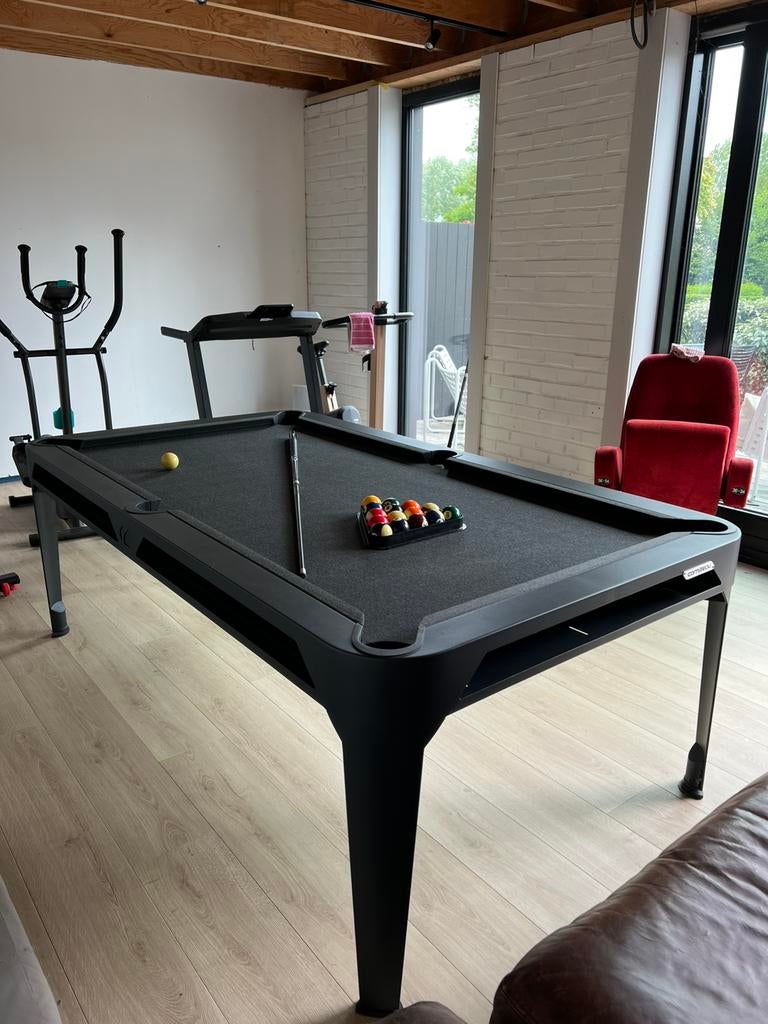 Pooltafel Hyphen Outdoor Cornilleau, Sport en Fitness, Biljarten en Poolen, Ophalen, Zo goed als nieuw, Pooltafel