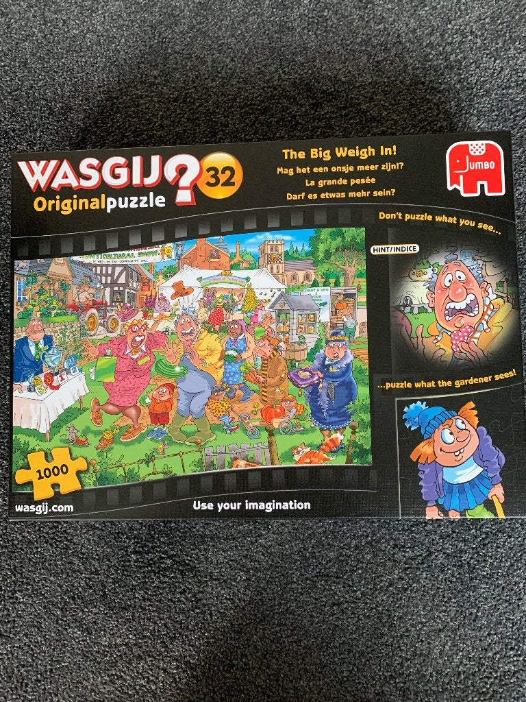 Wasgij puzzel, Enlèvement ou Envoi, 500 à 1500 pièces, Comme neuf, Puzzle