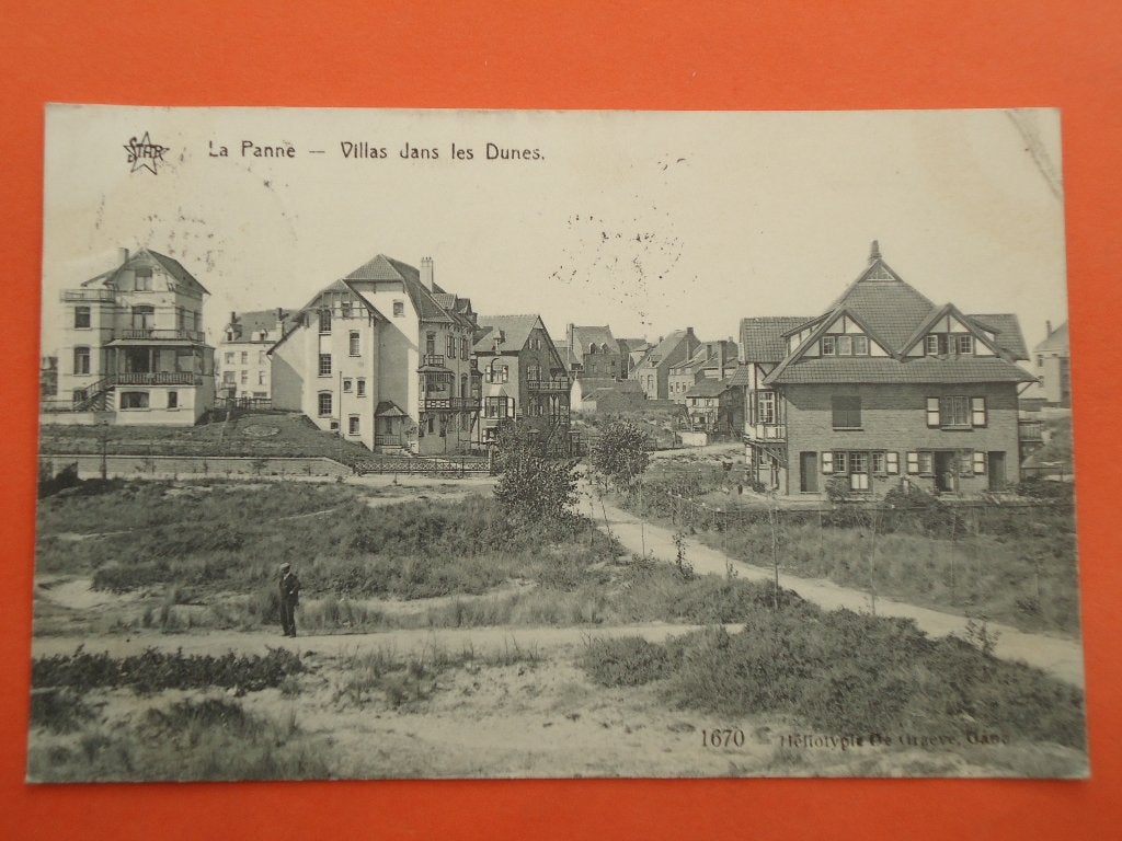 De Panne - La Panne Villas Jans les Dunes, Verzamelen, Ophalen of Verzenden, Voor 1920, Gelopen, West-Vlaanderen