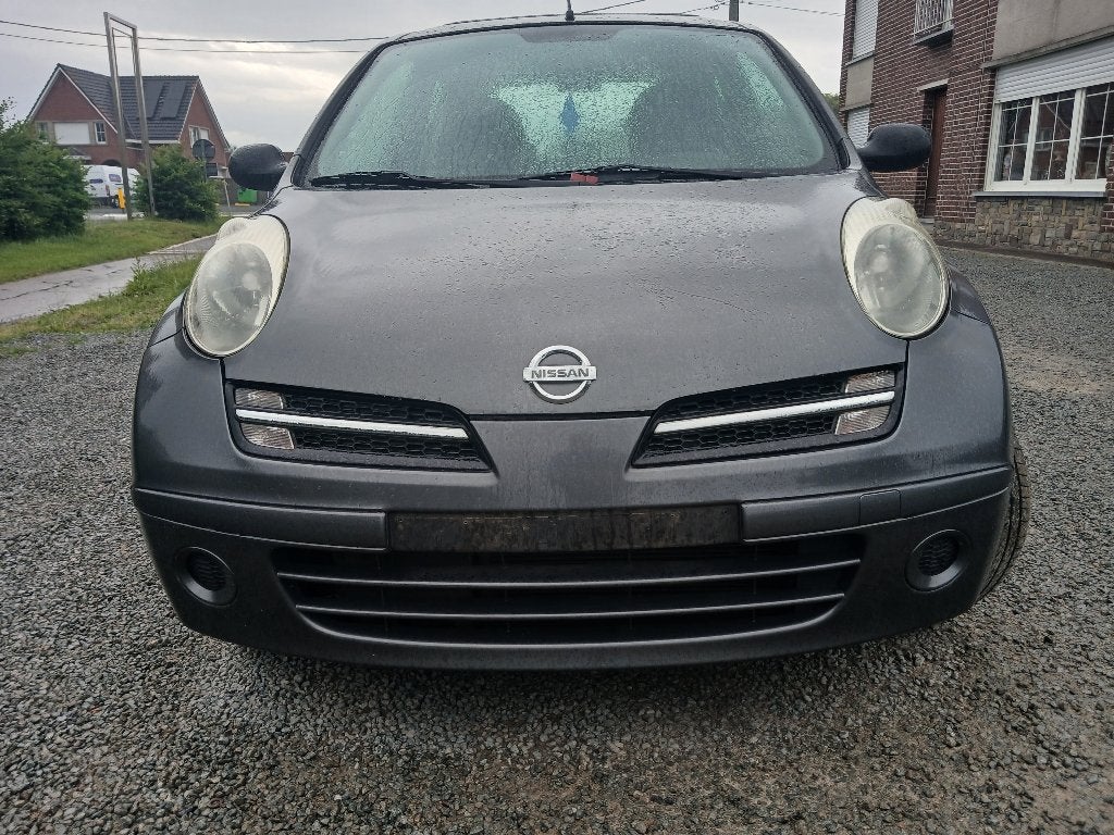 NISSAN MICRA/1500cc DIESEL/100.000KM/AIRCO/GEKEURD/GARANTIE, Euro 4, Zilver of Grijs, Lichtsensor, Te koop