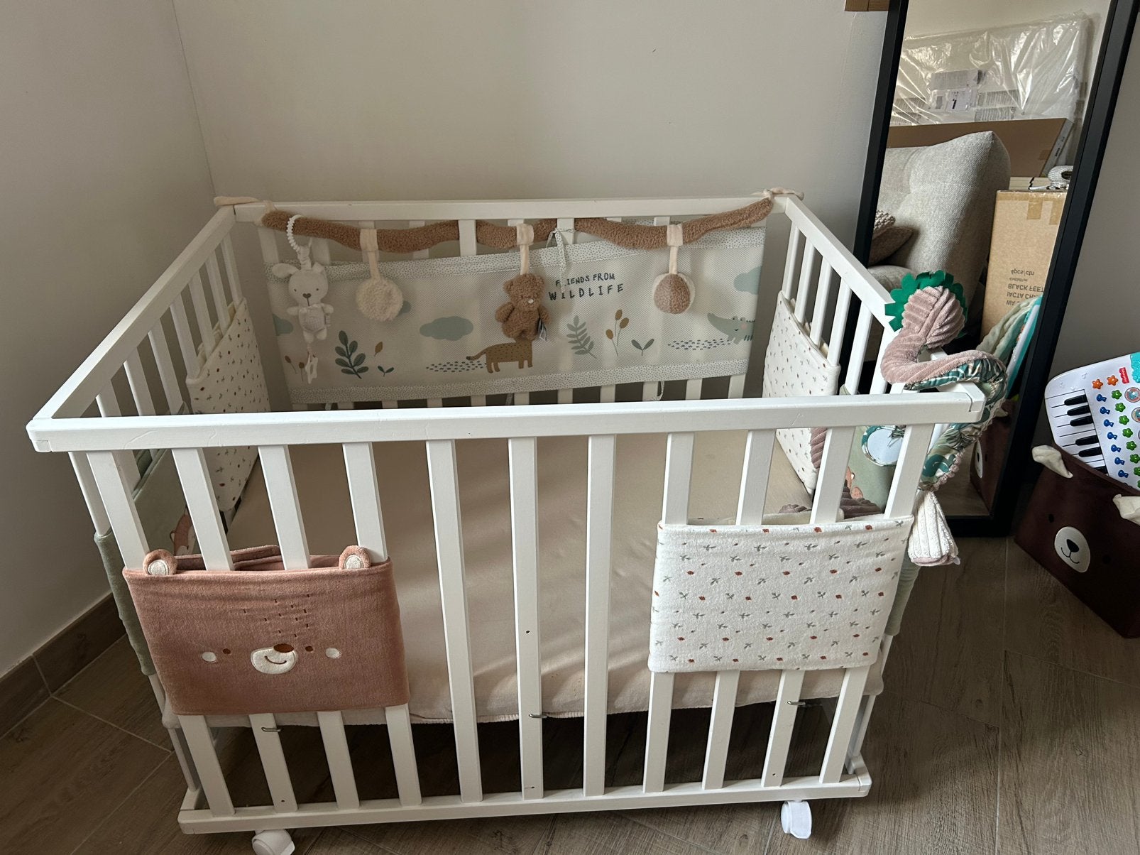 Parc bébé, Ophalen, Zo goed als nieuw