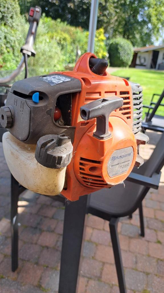 Husqvarna bosmaaier 128R, Tuin en Terras, Ophalen