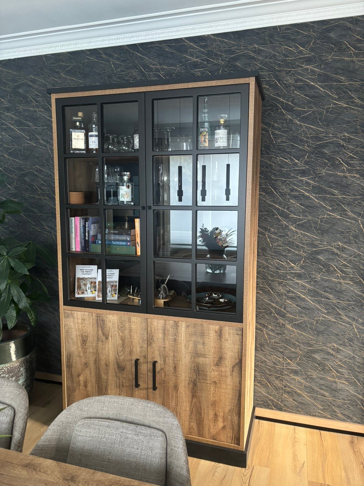 Belle armoire murale, Avec porte(s), 25 à 50 cm, Moins de 150 cm, Comme neuf