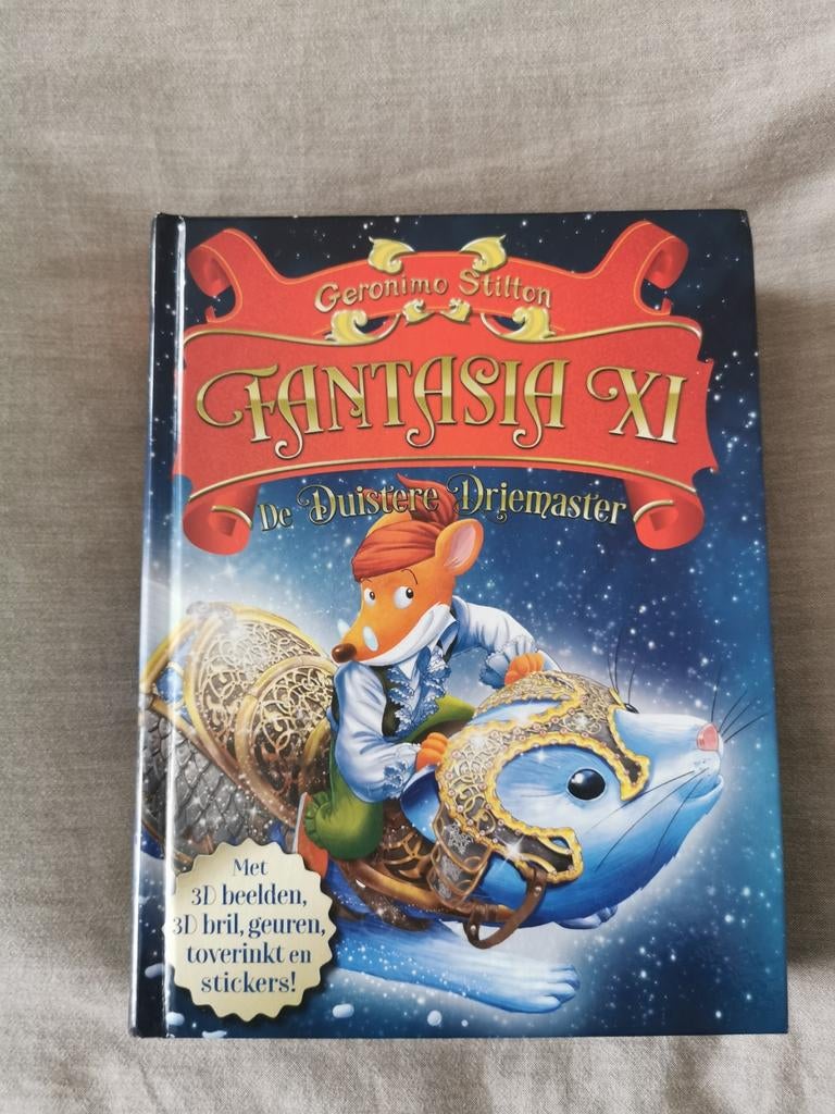 Geronimo Stilton Fantasia VI de duistere driemaster, Ophalen