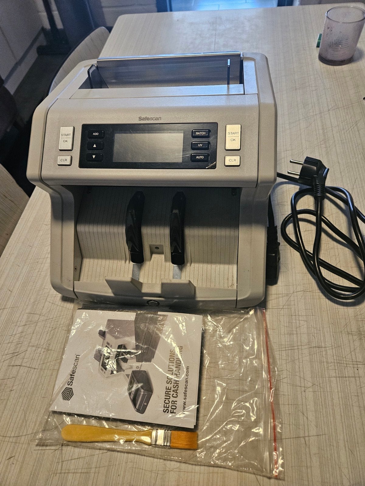 Compteur de billet safescan 2210, Enlèvement