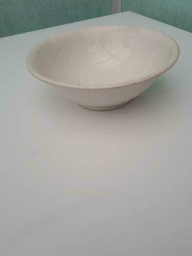 Heel oude stenen kom dia 24 cm, Ophalen