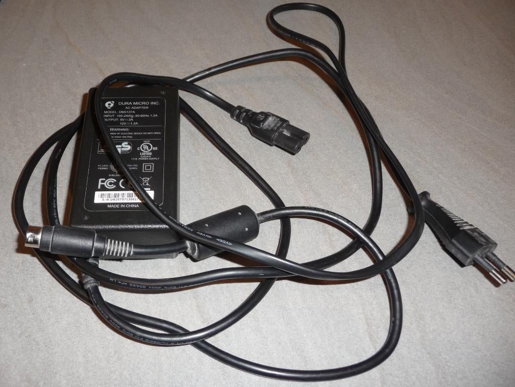 Bloc alimentation 12 volts pour disque dur externe, Enlèvement ou Envoi, HDD, Externe, Utilisé