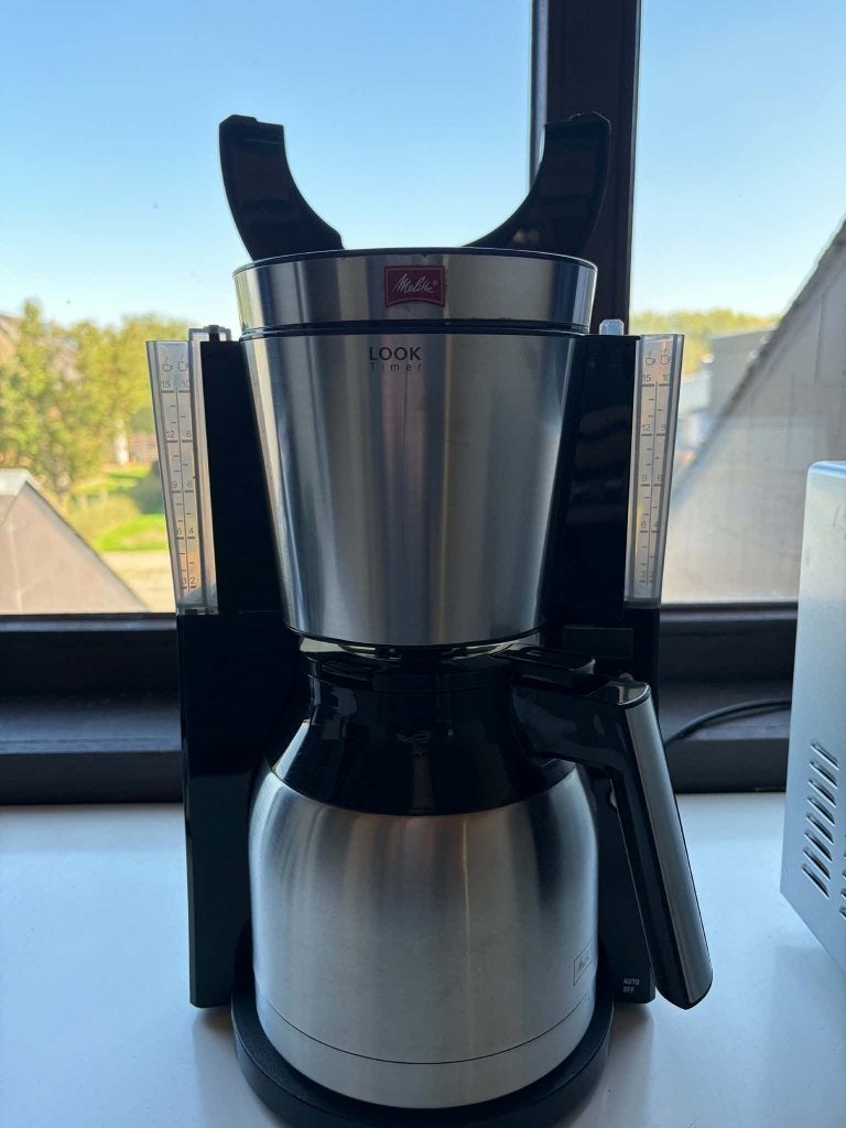 Melitta LOOK Timer koffiezetapparaat met thermoskan, Elektronische apparatuur, Ophalen, Gebruikt, Koffiemachine