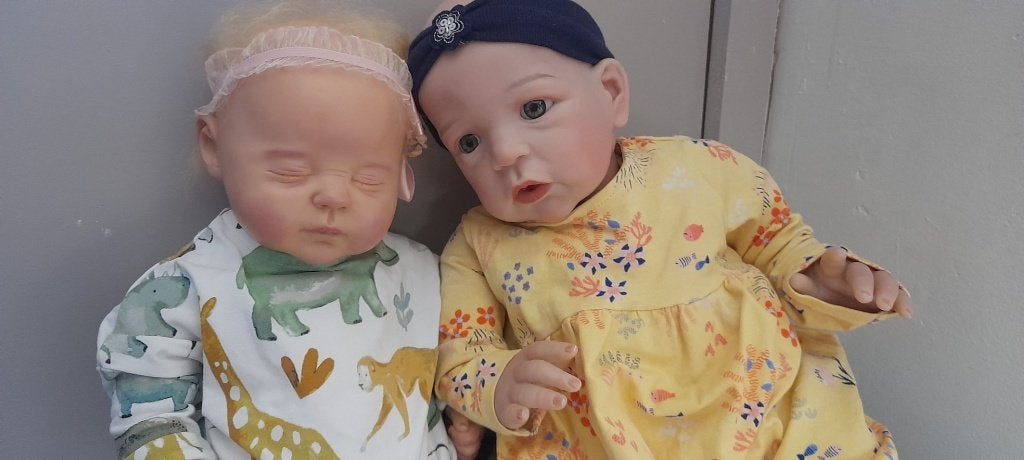 REBORN 2 STUKS SAMEN 160 €, Verzamelen, Poppen, Verzenden