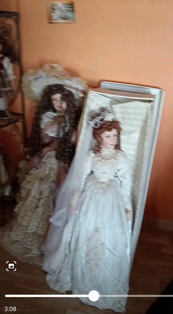 Poupées de collection en porcelaine style victorien, Collections, Enlèvement
