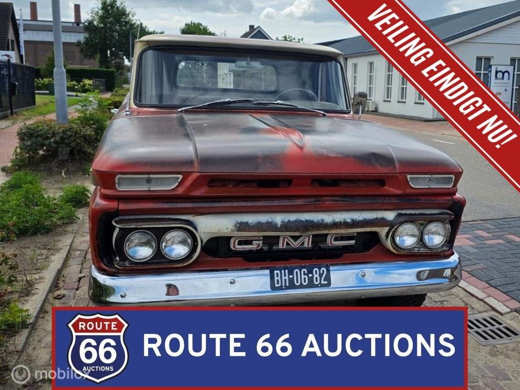 GMC 1500 | 1966 | Route 66 Auctions, Autos, Achat, Entreprise, Boîte manuelle, Autre carrosserie