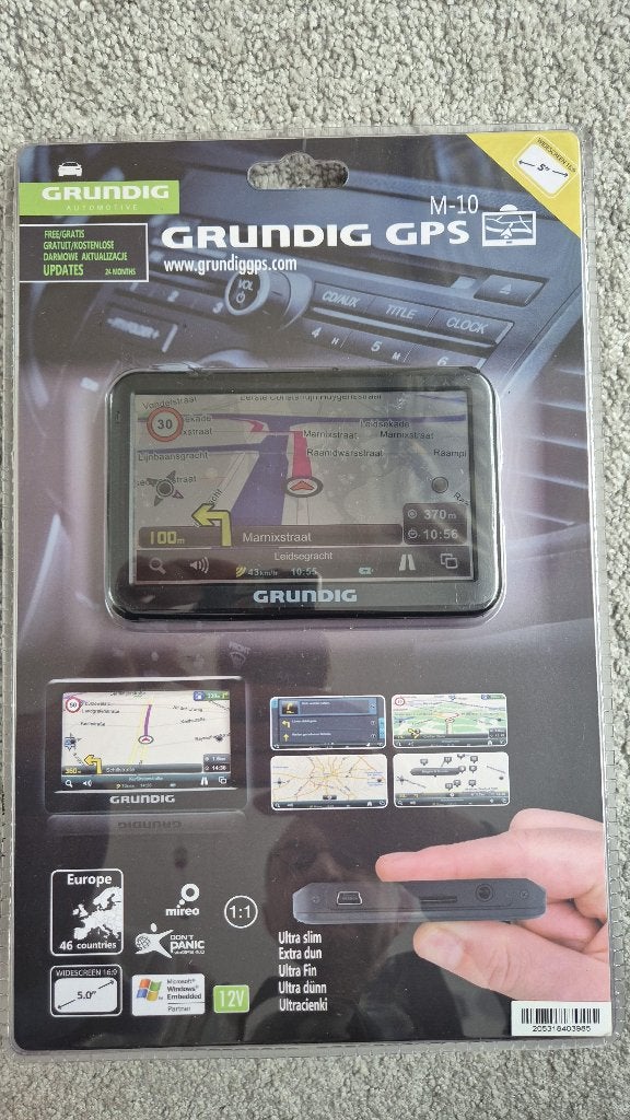 Nieuw Gps Grundig M 10 , Navi 46 E. Landen nog ingepakt==>, Autos : Divers, Navigation de voiture, Enlèvement, Neuf