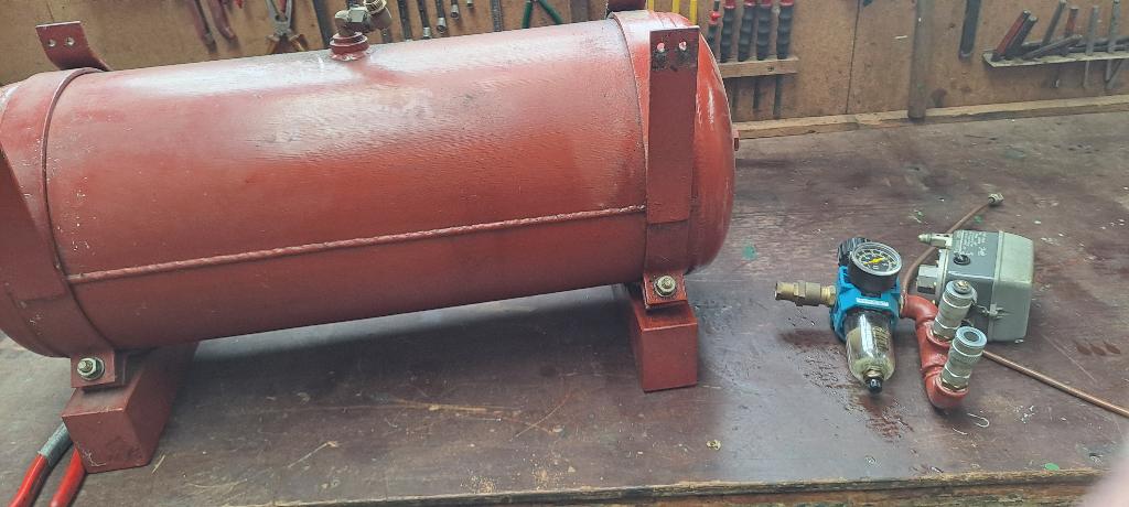 compressor onderdelen, Doe-het-zelf en Bouw, 25 tot 100 liter, Ophalen, Gebruikt