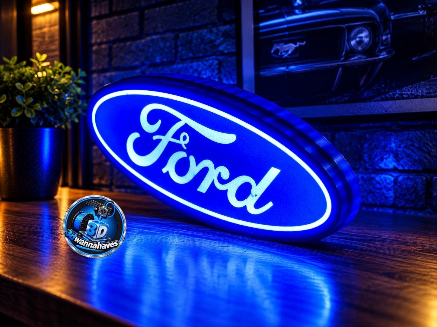 Deze prachtige Ford lichtbak met een doorsnee van 40cm, Ophalen of Verzenden