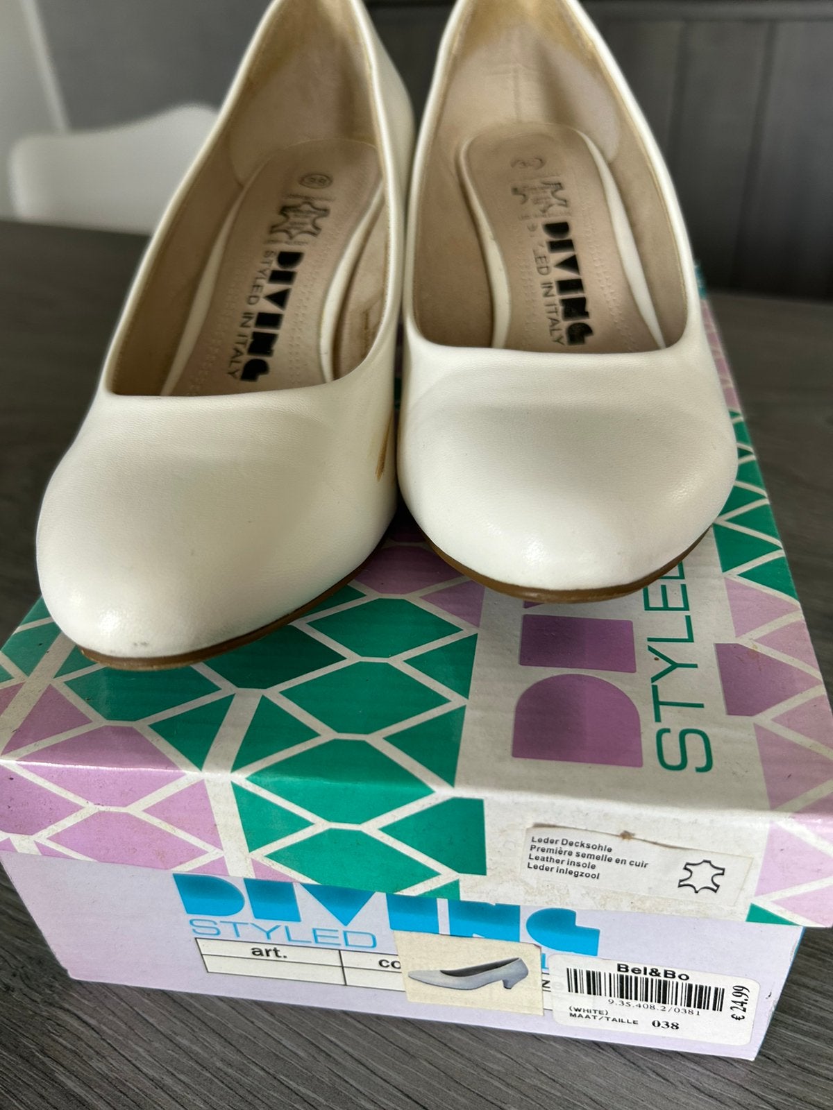 Damesschoenen, Enlèvement, Comme neuf, Blanc