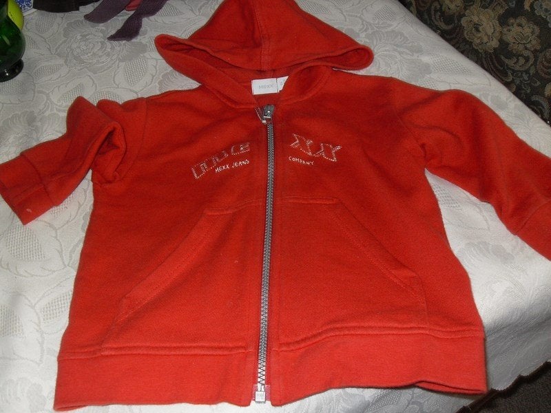 sweater rood "mexx" maat 82 24 maand, Enfants & Bébés, Vêtements de bébé | Taille 80, Mexx, Enlèvement ou Envoi, Pull ou Veste