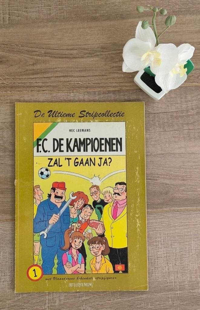 strips, Gelezen, Hec Leemans (FC De Kampioenen), Ophalen of Verzenden, Meerdere stripboeken