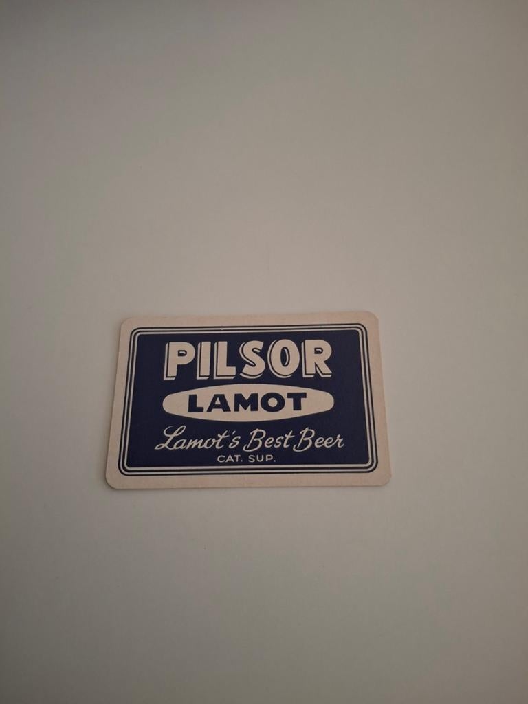 Oude speelkaart pilsor lamot, Verzamelen, Speelkaarten, Jokers en Kwartetten, Ophalen of Verzenden
