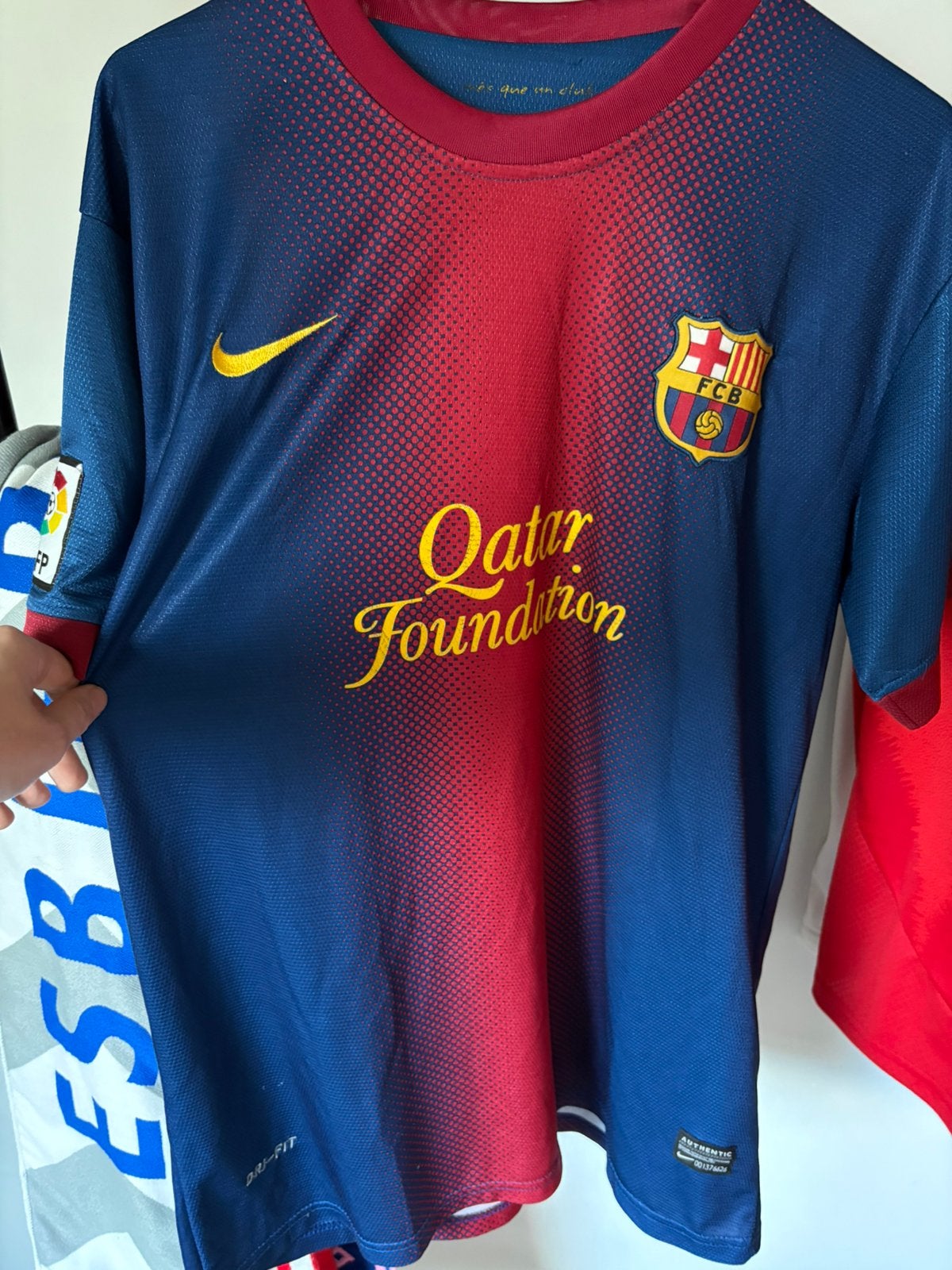 FC Barcelona - Retro shirt, Maat M, Verzenden, Gebruikt, Shirt