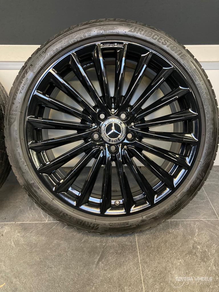 19” originele Mercedes A W177 AMG velgen + banden 5x112 A177, 19 inch, Gebruikt, -, -