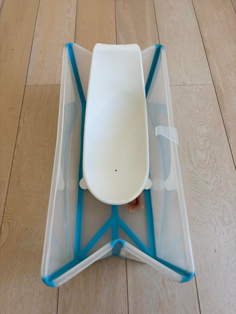 Stokke Flexi bath en Newborn support wit, Kinderen en Baby's, Ophalen, Gebruikt, Badje, Overige merken