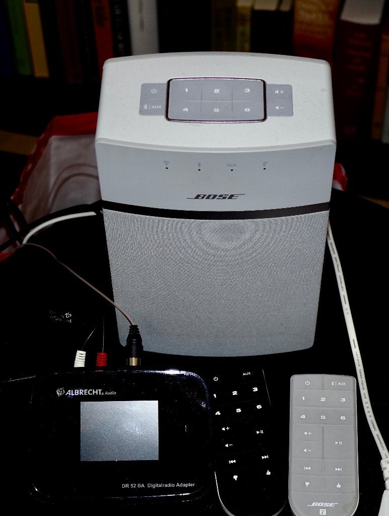 Bose Soundtouch 10 met DAB adapter Albrecht zeer mooi, Ophalen of Verzenden, Zo goed als nieuw