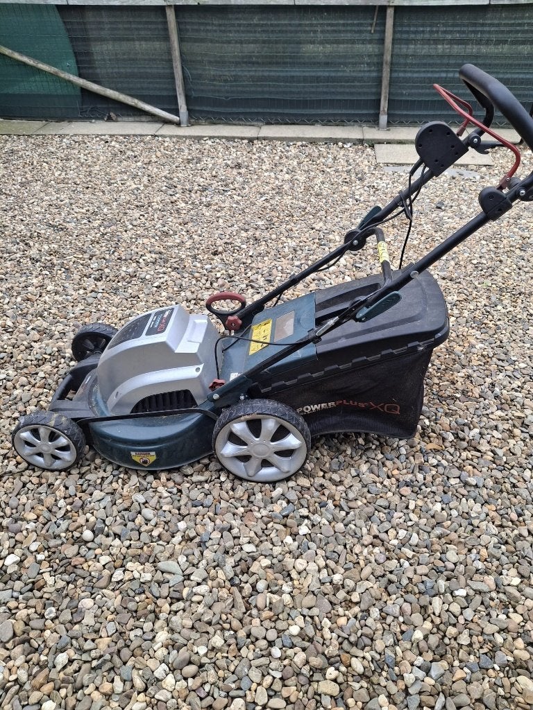 Grasmachine elektrisch, Tuin en Terras, Grasmaaiers, Ophalen, Cirkelmaaier, Gebruikt, Elektrische grasmaaier