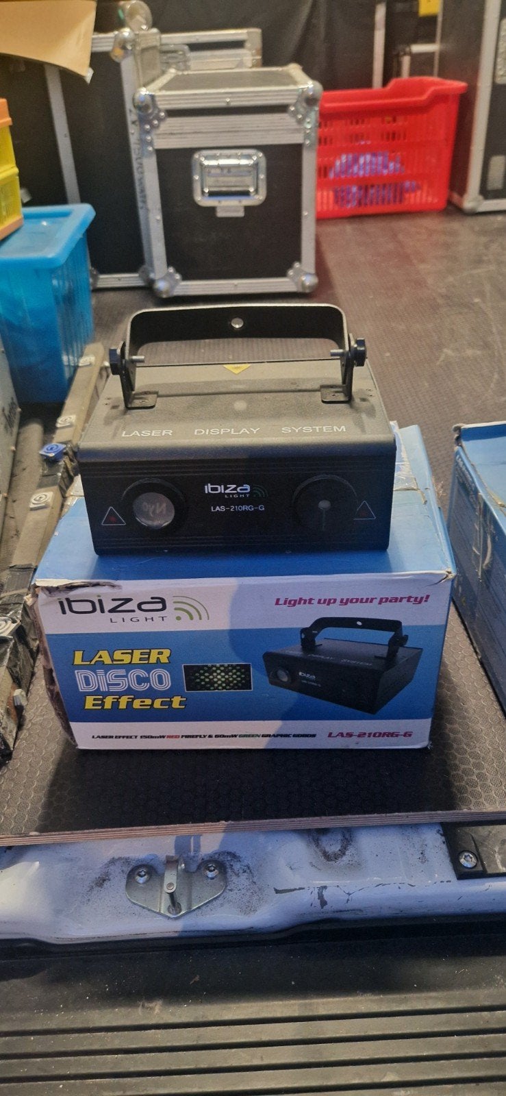 IBIZA LASER DISCO EFFECT, Muziek en Instrumenten, Licht en Laser, Ophalen of Verzenden, Gebruikt, Laser, Geluidgestuurd