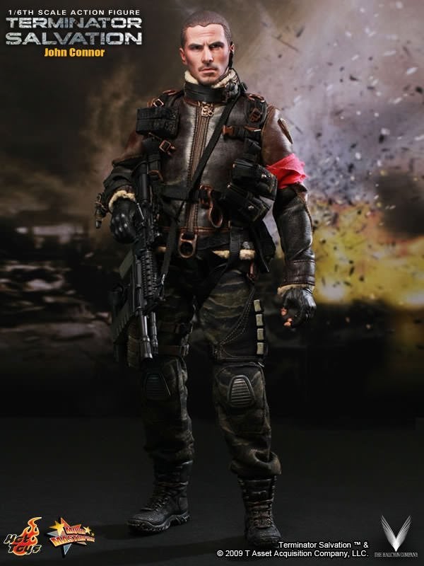 Hot Toys Terminator Salvation John Connor MMS95 30 cm, Verzenden, Zo goed als nieuw, Film, Actiefiguur of Pop