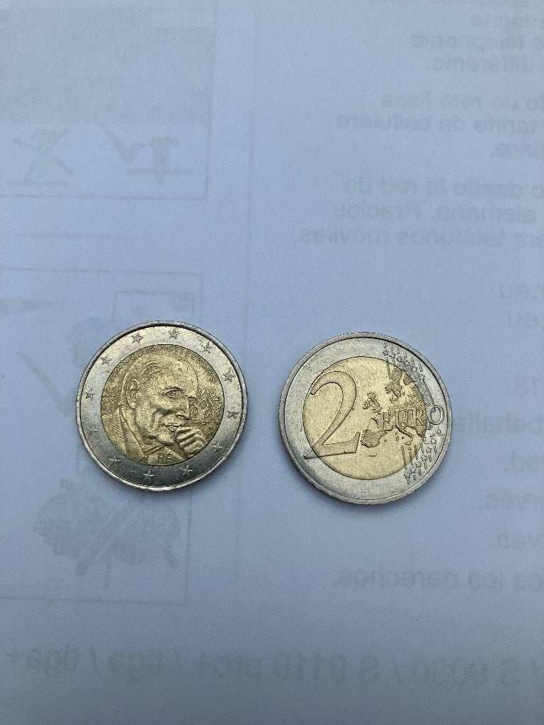 2 Euro Mitterrand 2016 (2 stuks beschikbaar)., Timbres & Monnaies, Monnaies | Europe | Monnaies euro, Enlèvement, France, 2 euros