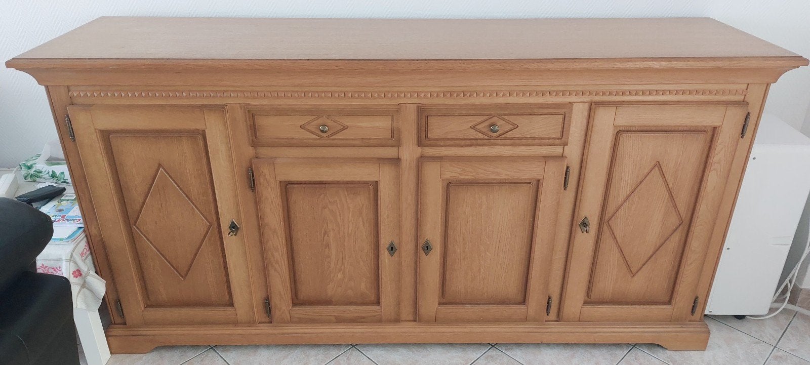 woonkamer set eik in goedestaat, Huis en Inrichting, Ophalen