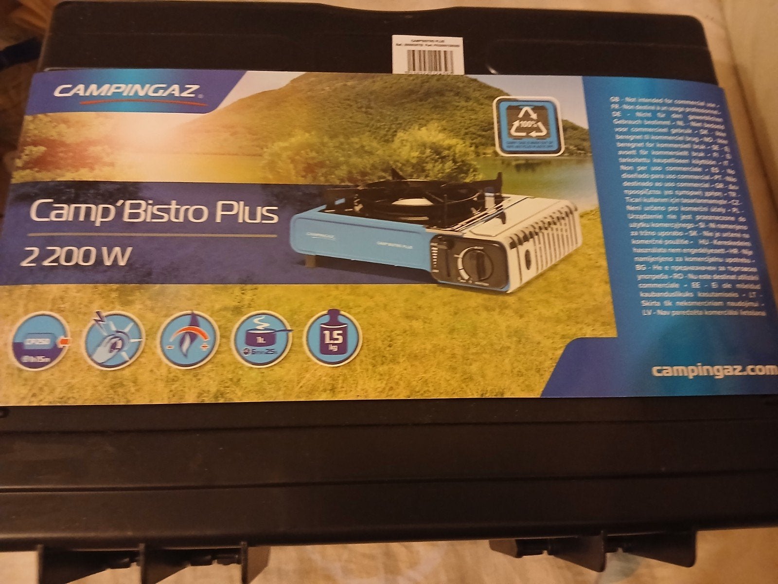 CAMPING GAZ DECATHLON  PIEZZO NEUF/ VALISE  PRIX 20 EUR