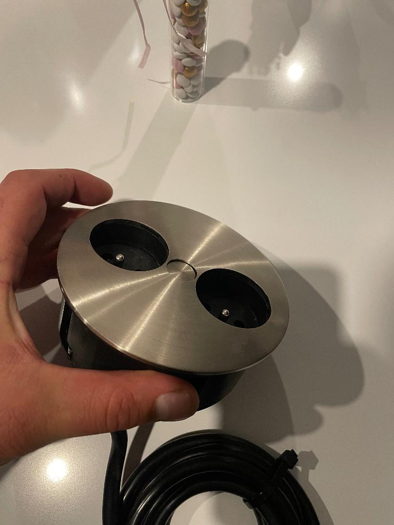 Inbouw stopcontact keuken, Ophalen, Gebruikt, Stopcontact