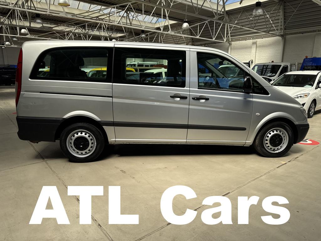 Mercedes-Benz Vito 2.2DIESEL | 8+1 MINIBUS |1e EIGENAAR | 1J, Auto's, Gebruikt, Zwart, 4 cilinders, 9 zetels