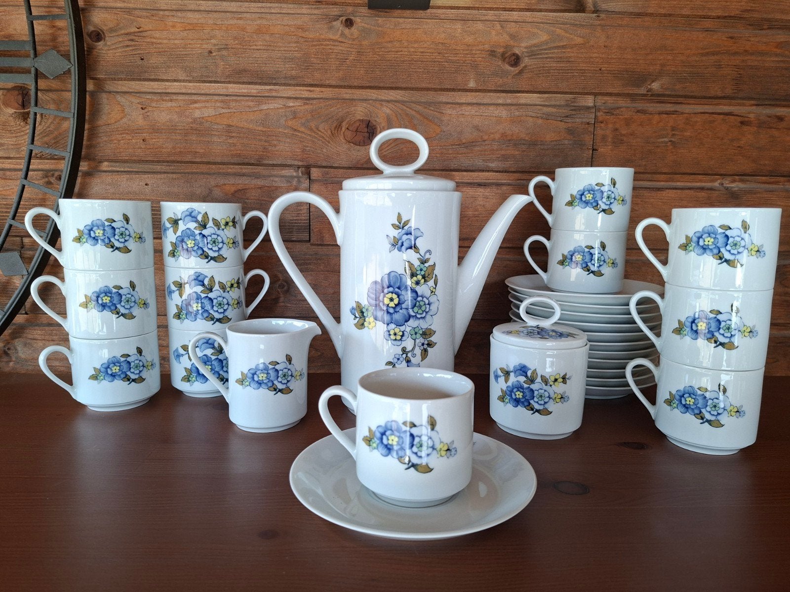 Vintage Mitterteich Bavaria porseleinen servies, Antiek en Kunst, Ophalen of Verzenden