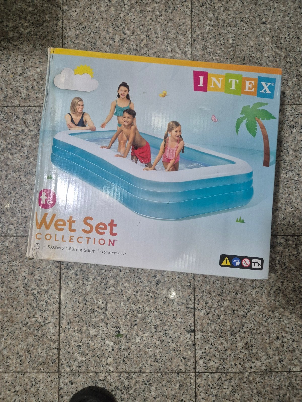 nouvelle piscine gonflable familiale Intex Swim Center, Enlèvement ou Envoi
