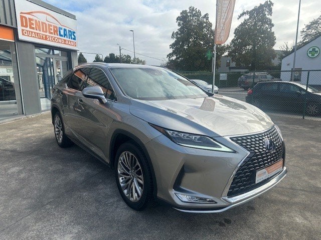 Lexus RX450H, Privilege line,2021,53.961km,Automaat+Garantie, Automaat, Euro 6, Bruin, Hybride Elektrisch/Benzine