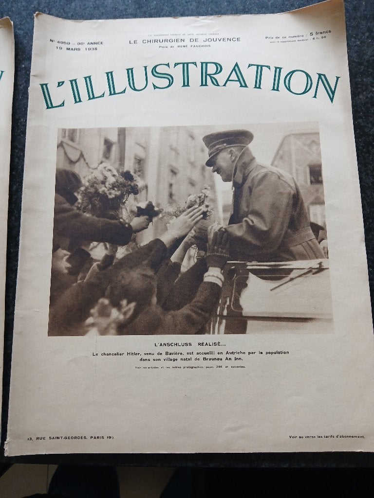 7 kranten De illustratie-aanbieding per stuk of de kavel, Ophalen