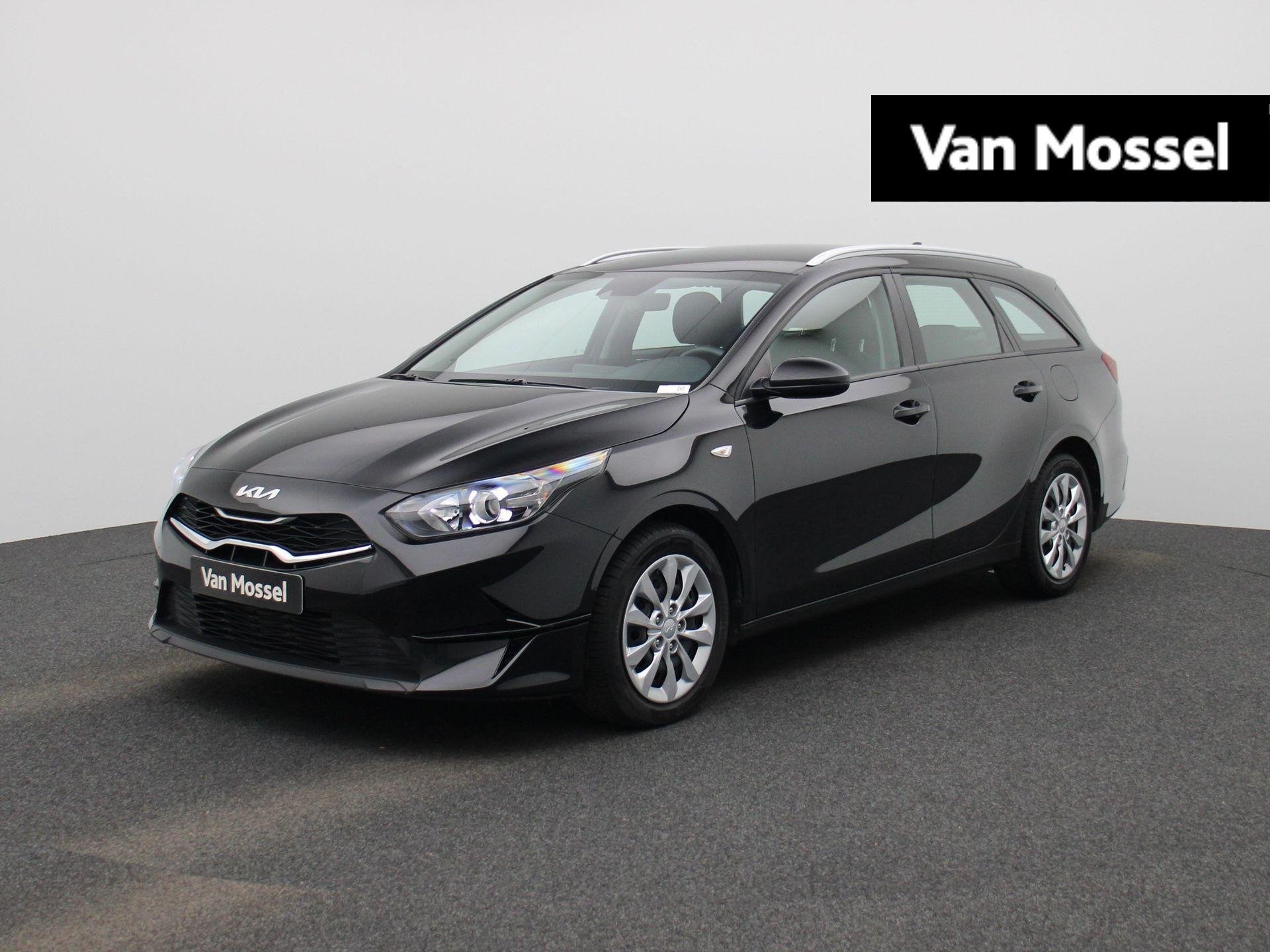 KIA Cee'd Sportswagon 1.0 T-GDi Pure 100PK | Achteruitrijcam, Auto's, Kia, Stof, Gebruikt, Zwart, Zwart