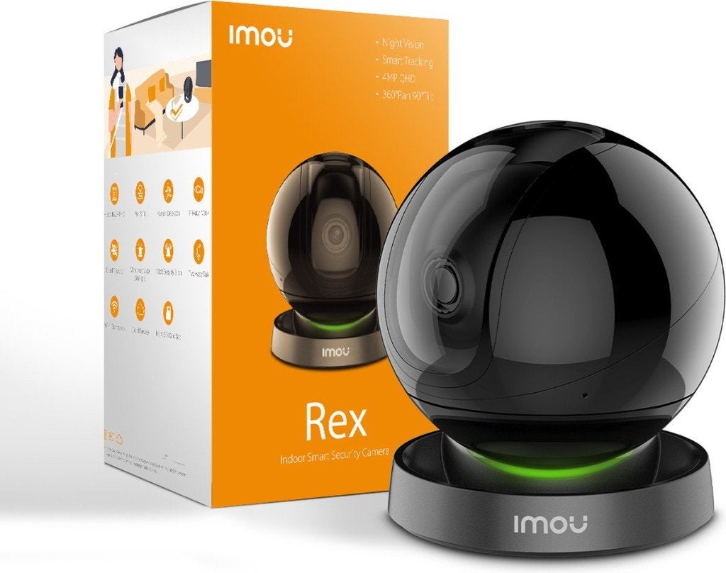Beveiligingscamera - Imou Rex 4MP, Audio, Tv en Foto, Videobewaking, Zo goed als nieuw, Binnencamera, Ophalen of Verzenden