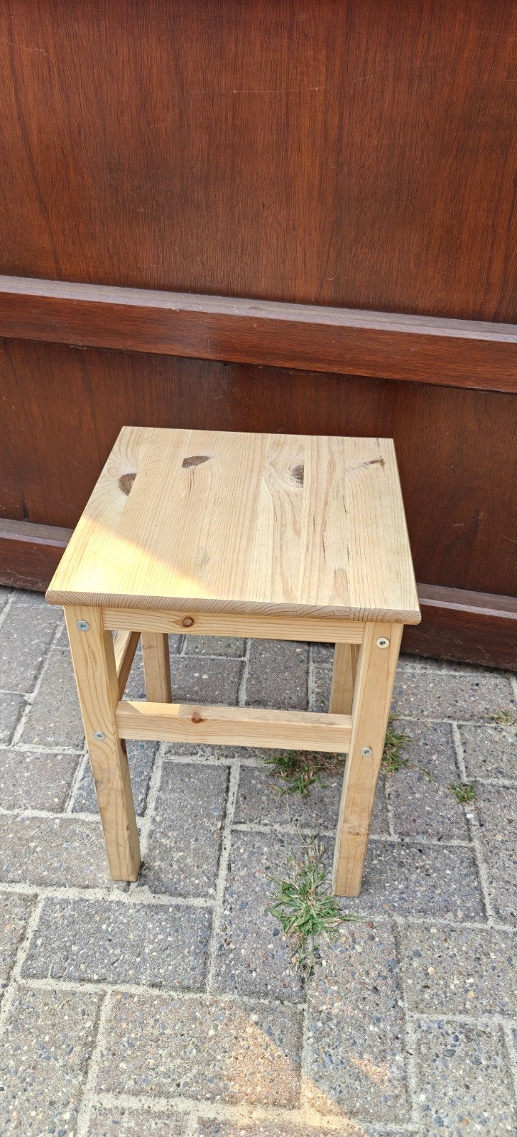mini kruk, Ophalen